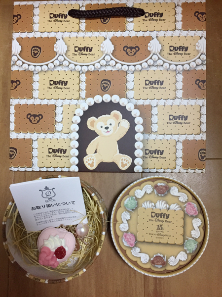 Q_potダッフィー☆シェリーメイバッグチャーム！ ダッフィーと｢Q-pot