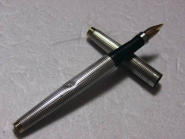 パーカー PARKER 万年筆 STERLING SILVER 925 ペン先 14K