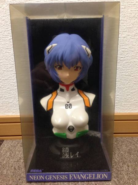 エヴァンゲリオン ソフビ 綾波レイ 胸像シリーズ 1/2.5 あげたゆきを
