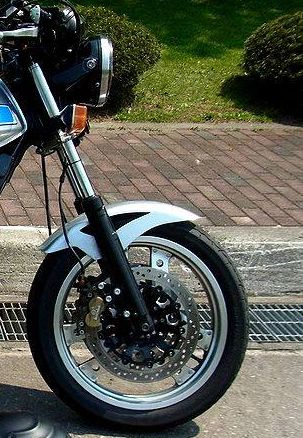 CB750F z・a用 320mmディスク対応キャリパーサポート メタルギア