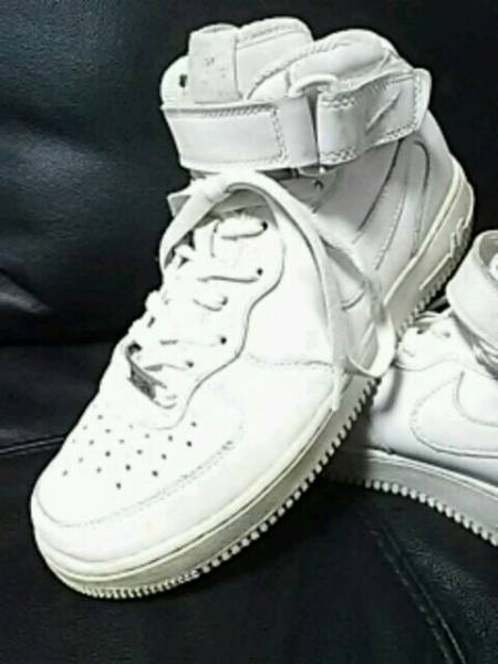 メルカリ Air Force 0 キムタク着用NIKE ホワイト⁄ブルーハイカット 