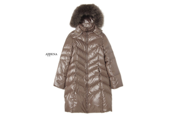 美品☆Appenaアペーナ☆お洒落！デザインコートG058 女性用 23区 