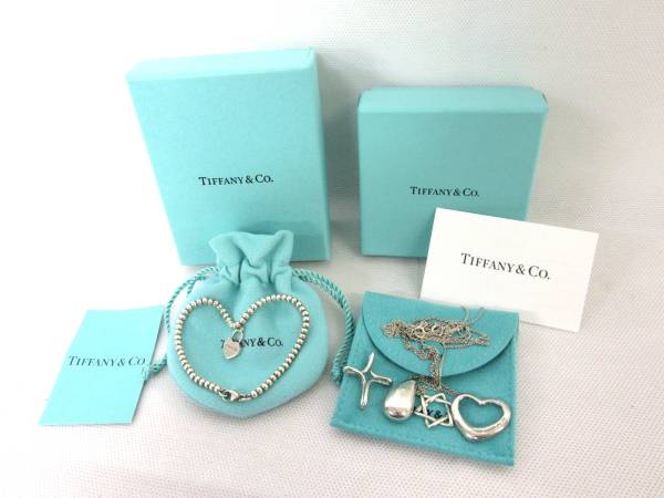 TIFFANY&Co./ティファニー アクセ6点セット/ブレスレット/トップ/ネックレス/リング/SV(シルバー)|売買されたオークション情報 ...