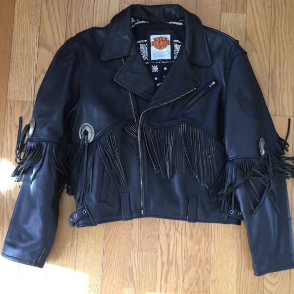 ハーレーダビットソン　革ジャン　