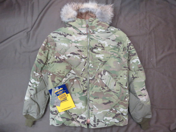 未使用 TOYSMcCOY ミリタリーダウンパーカー マルチカモ 60/40クロス トイズマッコイ TMJ1532 M