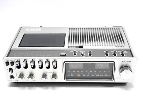 CF-2700 SONY ソニー J2-11194T AM⁄FMラジオ SONY⁄ソニー カセット