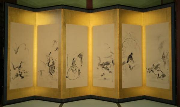 文化遺産オンライン 紙本墨画松林図〈長谷川等伯筆／六曲屏風〉 紙本 