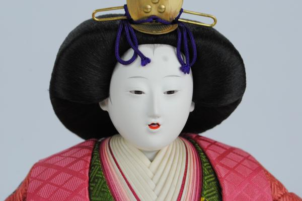 御雛京人形司 めん屋 川島秀山 三人官女 有職雛 京雛 雛人形 京都 川島秀山 作 御雛京人形司 人形師作 豪華 雛人形 ひな人形 有職御