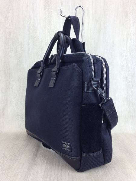 PORTER◇ELDER/2WAYブリーフケース/BLK PORTER ELDER 2WAY 【公式通販】