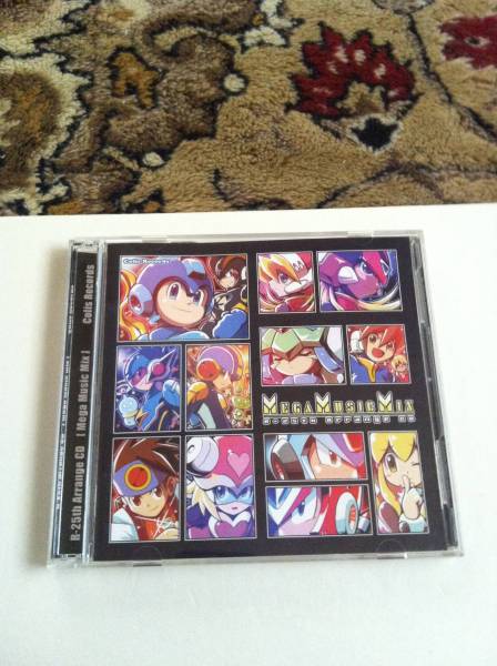ロックマン R 25th Arrange CD MEGA MUSIC MIX COLIS RECORDS ROCKMAN