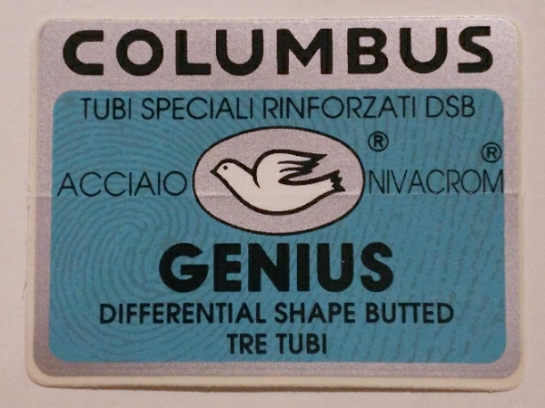 ☆COLUMBUS コロンバスGENIUS フレーム ステッカー ☆