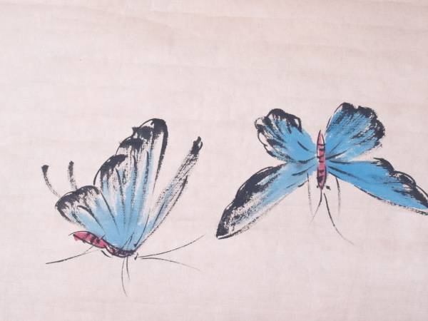 骨董市仕入れ品 中国清時代の古絵 肉筆※掛け軸激安骨董品 【公式通販】
