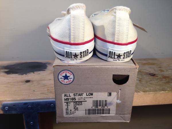 Converse All Star Low Made in USA 新品　Unbleached White