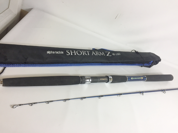 中古 アルファタックル SHORT ARM Z 40-180 保存袋付き ♯C67.