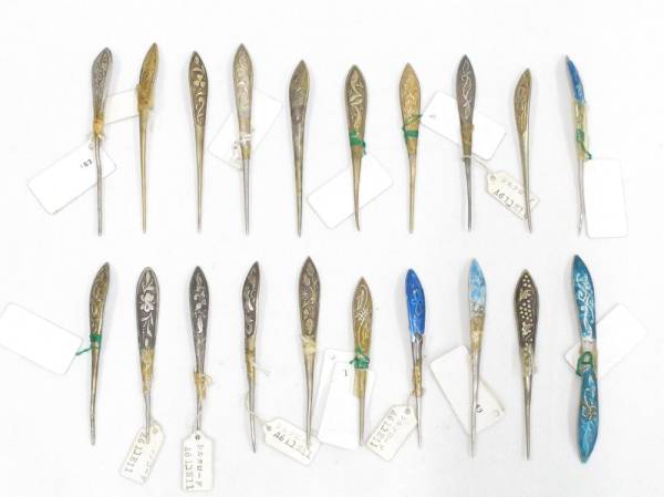 902-0130●宝市/中古/シルバー含/シルクロード/20本組/約84.3g