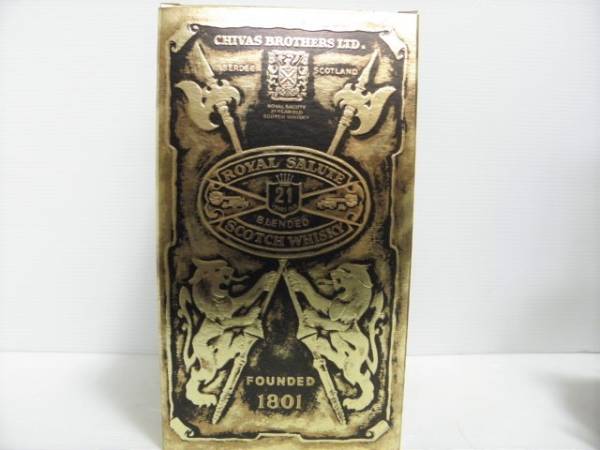 SALUTE シーバス ロイヤルサルート 21年 CHIVAS ROYAL SH-9131□未開栓