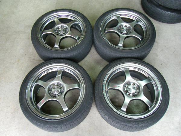  インパル IMPUL NS-GTⅡ 7J +52 PCD100 195/45R16 一応タイヤ付4本 236(ラジアルタイヤ)｜売買されたオークション情報、yahooの商品情報をアーカイブ公開 - オークファン 4穴