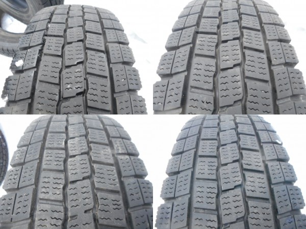 ダンロップ DSV-01 195/80/15LT スタッドレス ハイエース