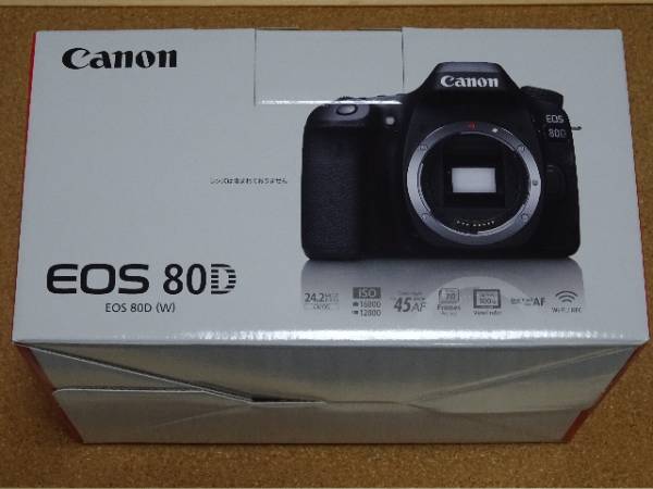 【極美品】Canon EOS 80D ボディ 防湿庫保管 大人気！キャノン EOS 80D ボディ 【 未開封・未使用 】保証書付き
