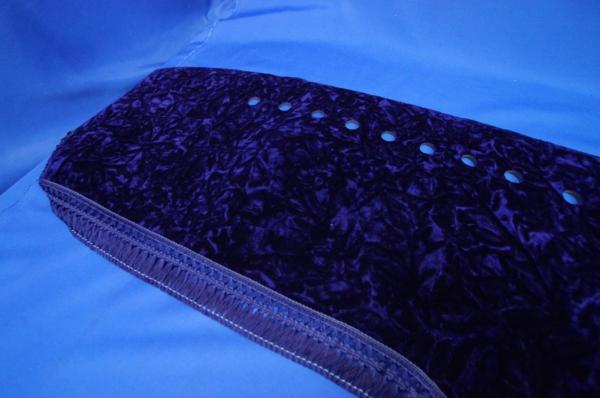 いすゞファイブスターギガ用チンチラダッシュマット　ネイビー