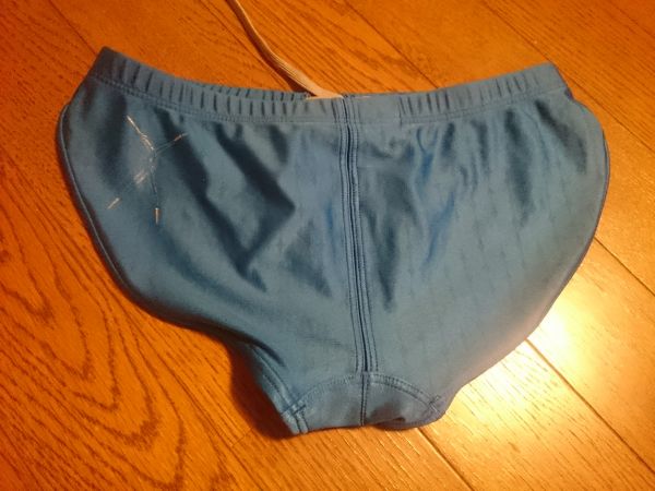 arena アリーナ nux-F ARN-6015 競泳水着 競パン ビキニ 青L(Lサイズ