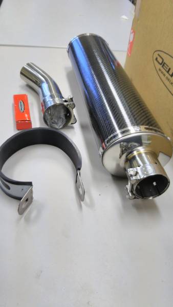 SV400 SV650 スリップオンマフラー DELKEVIC 未使用(マフラー本体
