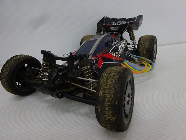 ジャンク タミヤ 1/10 RC シャーシ DF-03 /ダークインパクト 4WD