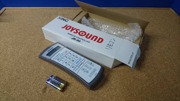 XING　JOYSOUND　ジョイサウンド　選曲リモコン　JR-90　　新古品　