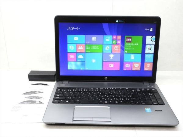 ☆第4世代☆HP☆ProBook 450G1☆Core i5 2.5GHz/4GB/320GB/Sマルチ/無線/カメラ/DtoD領域☆