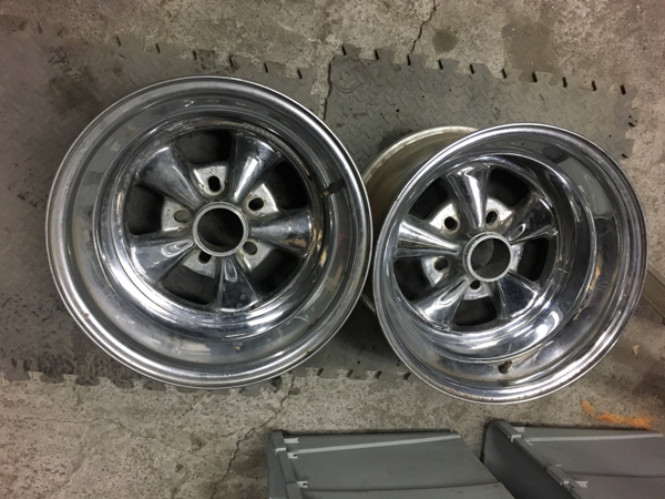 8*o様 当時物クレーガー 15インチ　10j タイヤホイール クレーガー S/Sホイール 15×10J オフ-31 2本 深リムです！(社外品