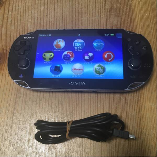 PSVITA PCH-1100 AA01 クリスタル・ブラック Ver3.63
