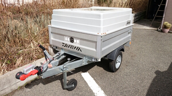 novatecno ノバテクノ 軽 カーゴ トレーラー AC400 AL-KO製 アルコ