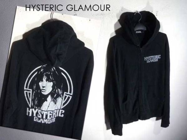 hysteric glamour ヒステリックグラマー ジップパーカー ガール