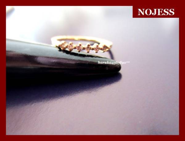 NOJESS/ノジェス◇完売◇K10イエローゴールド/ダイヤモンド＆スター