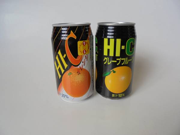 ハイシー『HI-C グレープフルーツ』缶ジュース昭和レトロ(コカ・コーラ