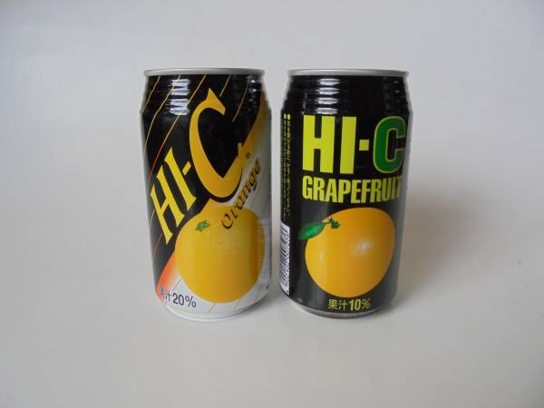 ハイシー『HI-C グレープフルーツ』缶ジュース昭和レトロ(コカ・コーラ
