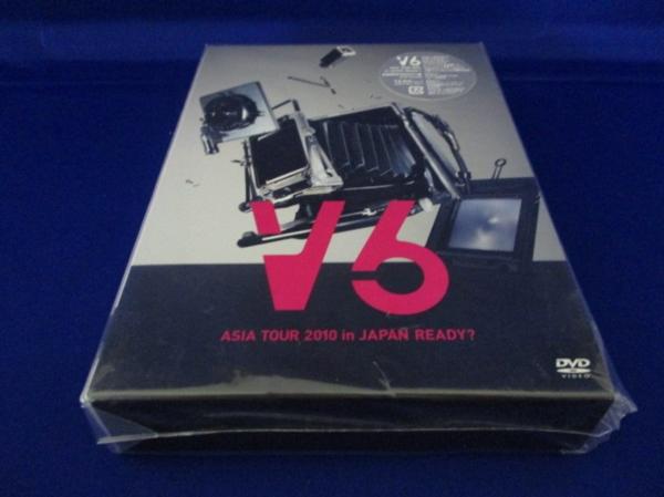 初回ASIA盤V6 TOUR 2010 in JAPAN READY? DVD V6 ASIA TOUR 2010 in JAPAN