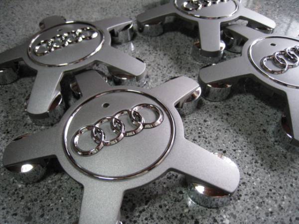 アウディ ホイールセンターキャップ Q5 Q7 A4 A6 A8/4個