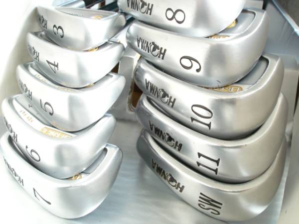 本間ゴルフ◆◆ 最高級 LB-606-G NEW H&F GOLD 金 ◆◆10本 良品