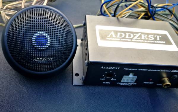 アゼスト ADDZEST センタースピーカー SRK602 パワーアンプ付き 5.1ch