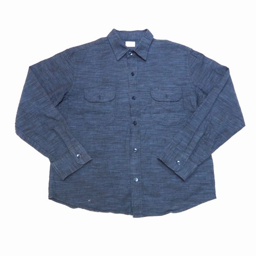 TENDERLOIN テンダーロイン T-BAJA SHT 長袖シャツ 紺 Size 【S】 【中古品-良い】 20715680 TENDERLOIN SHT テンダーロイン 16SS ☆TENDERLOIN&frasl;テンダーロイン プルオーバー