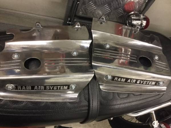 SUZUKI スズキGT380 純正 RAM AIR SYSTEM ラムエアーシステム美品