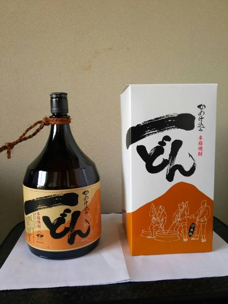 メルカリ - 1800ml かめ仕込み 一どん 一どん（いっどん） : 本格芋
