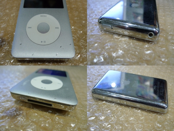 Apple 良品 稀少 Apple ipod classic 160GB シルバー MC293J A1238 1円
