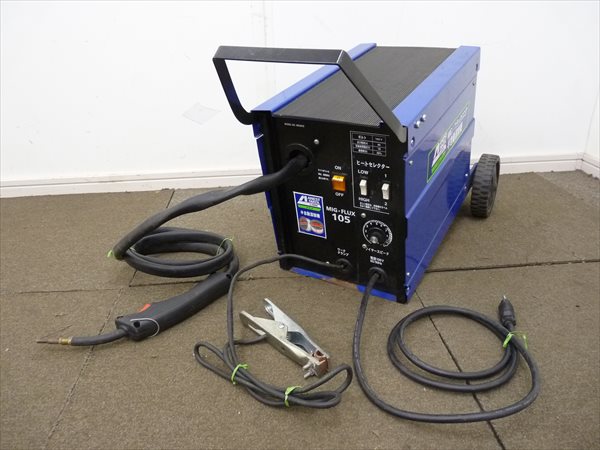 通電OK み アネスト岩田 MIG フラックスコア 半自動溶接機 MIG/FLUX 105 管PL6539(半自動溶接機)|売買された ...