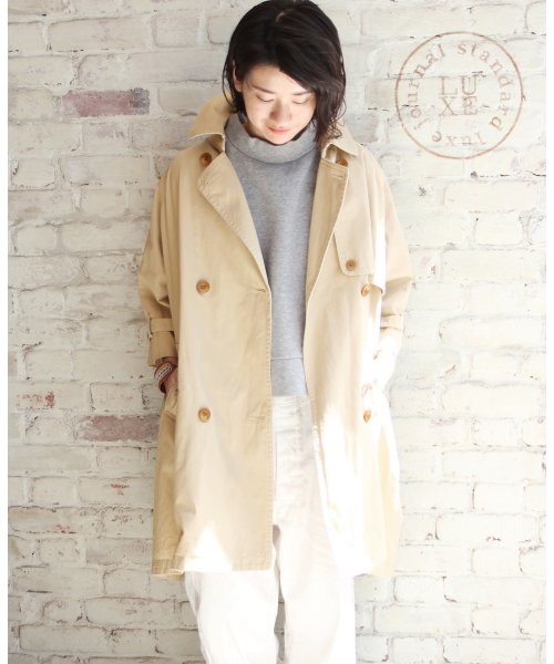 JOURNAL STANDARD LUXEチノクロス BIGトレンチコート