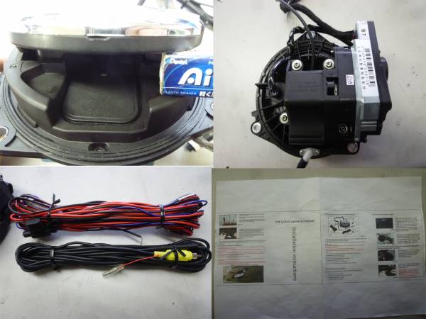 VW フォルクスワーゲン エンブレム バック カメラ 中古 ジャンク扱 