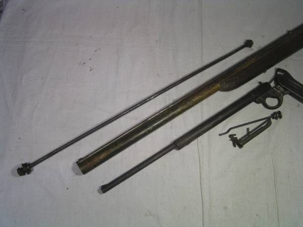 レトロ 昔の玩具 空気銃 エアガン オブジェ 飾り （ジャンク品
