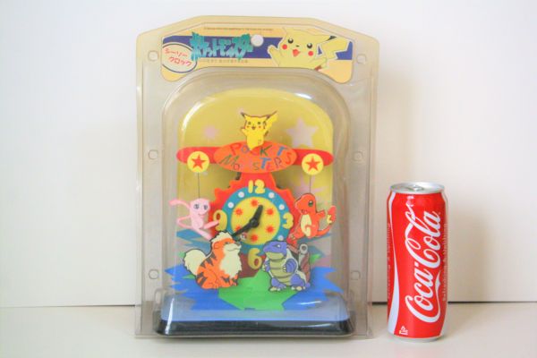 当時物 ポケモン シーソークロック 振り子 置き時計 壁掛け可