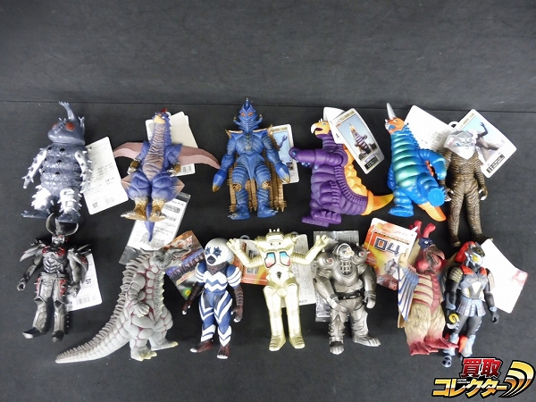 m R724b ウルトラ怪獣 ソフビ タグ付 バキシム インペライザー 他 
